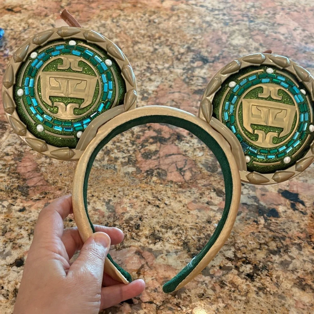 Disney Wakanda Forever Green and Gold Decorative Headband